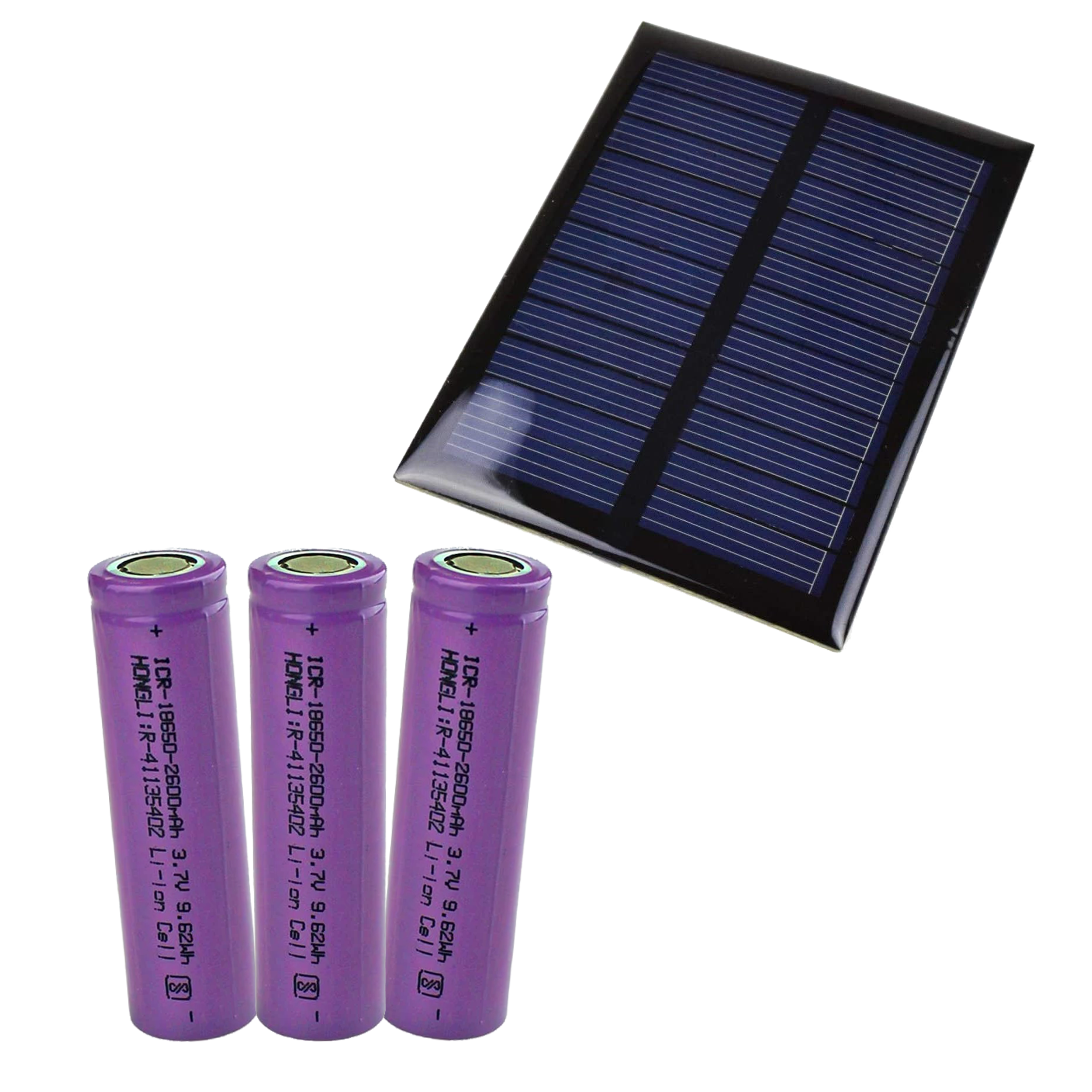 Solar Panel & Batteries