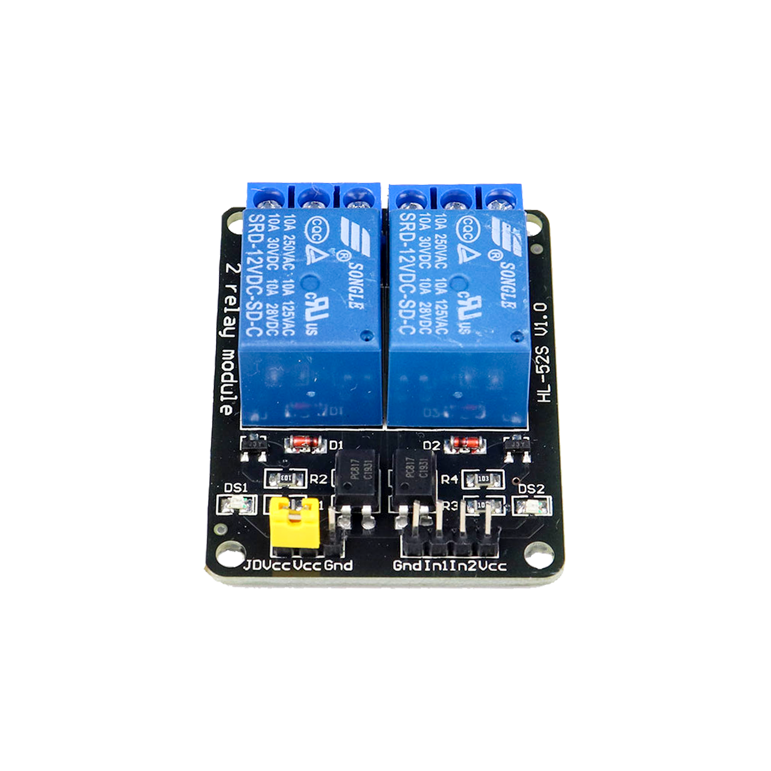 12V 2 Channel Relay Module