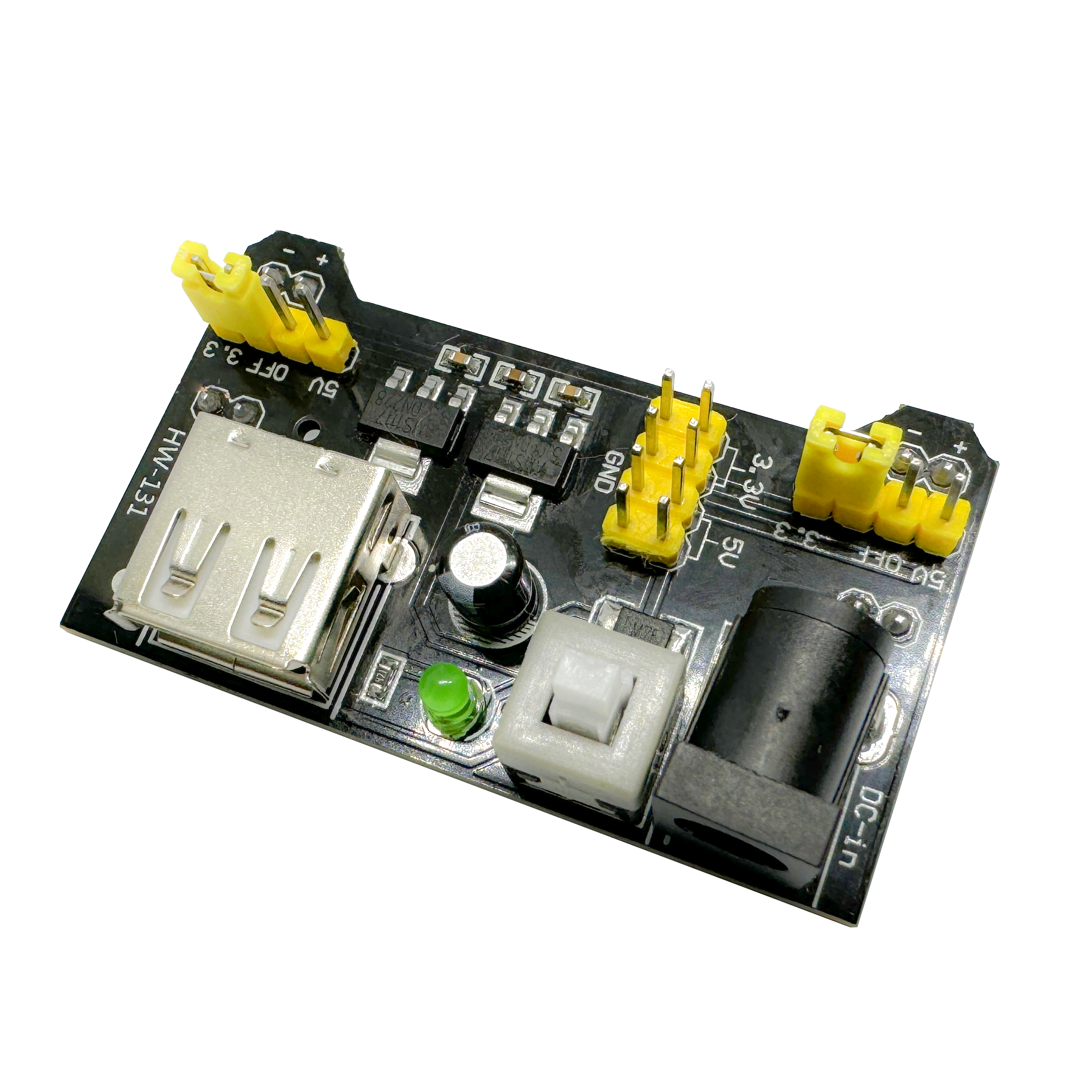 MB102 Adjustable Breadboard Power Supply Module (3.3V & 5V) for Arduino & Raspberry Pi