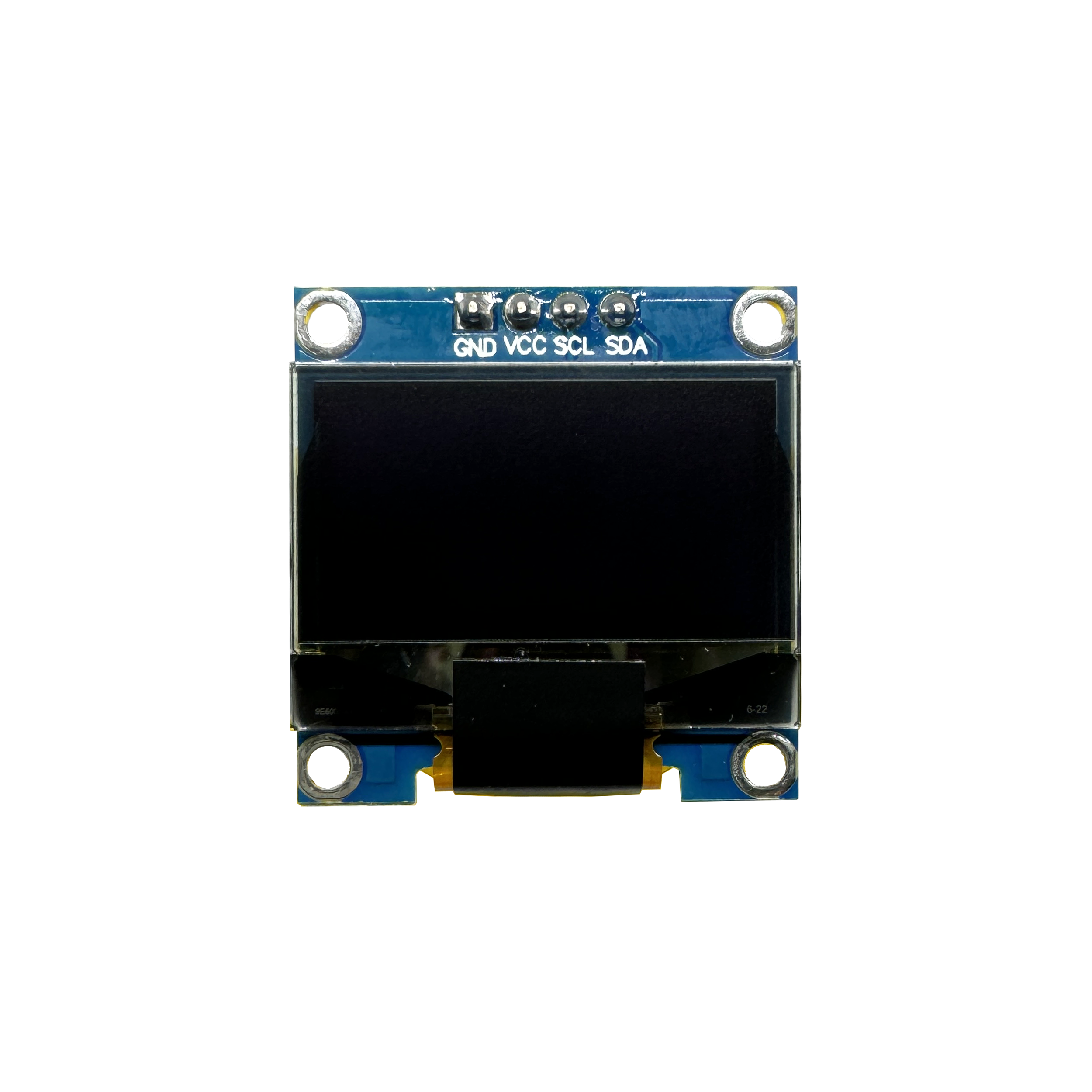 0.96 Inch I2C/IIC 4pin OLED Display Module White