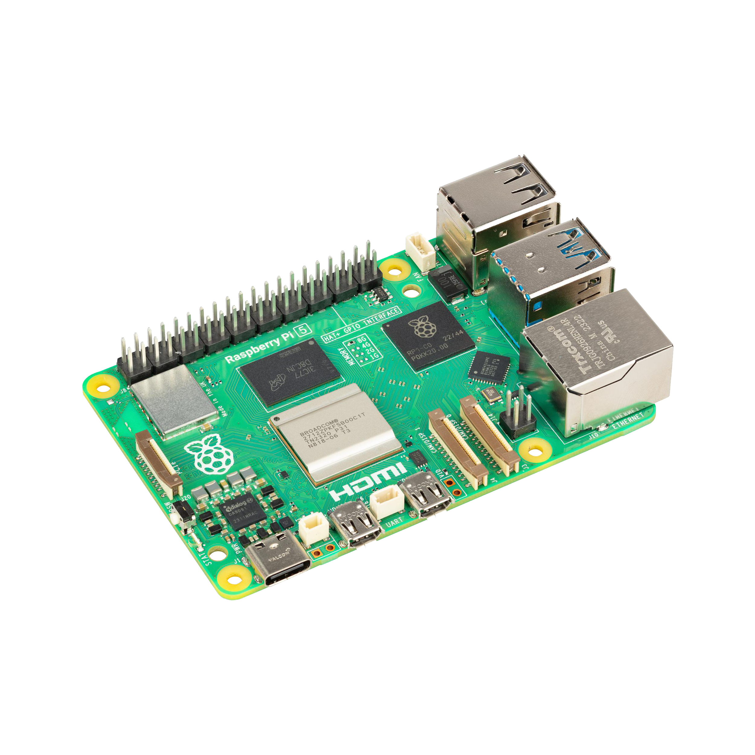 Raspberry Pi 5 Model with 4 GB RAM