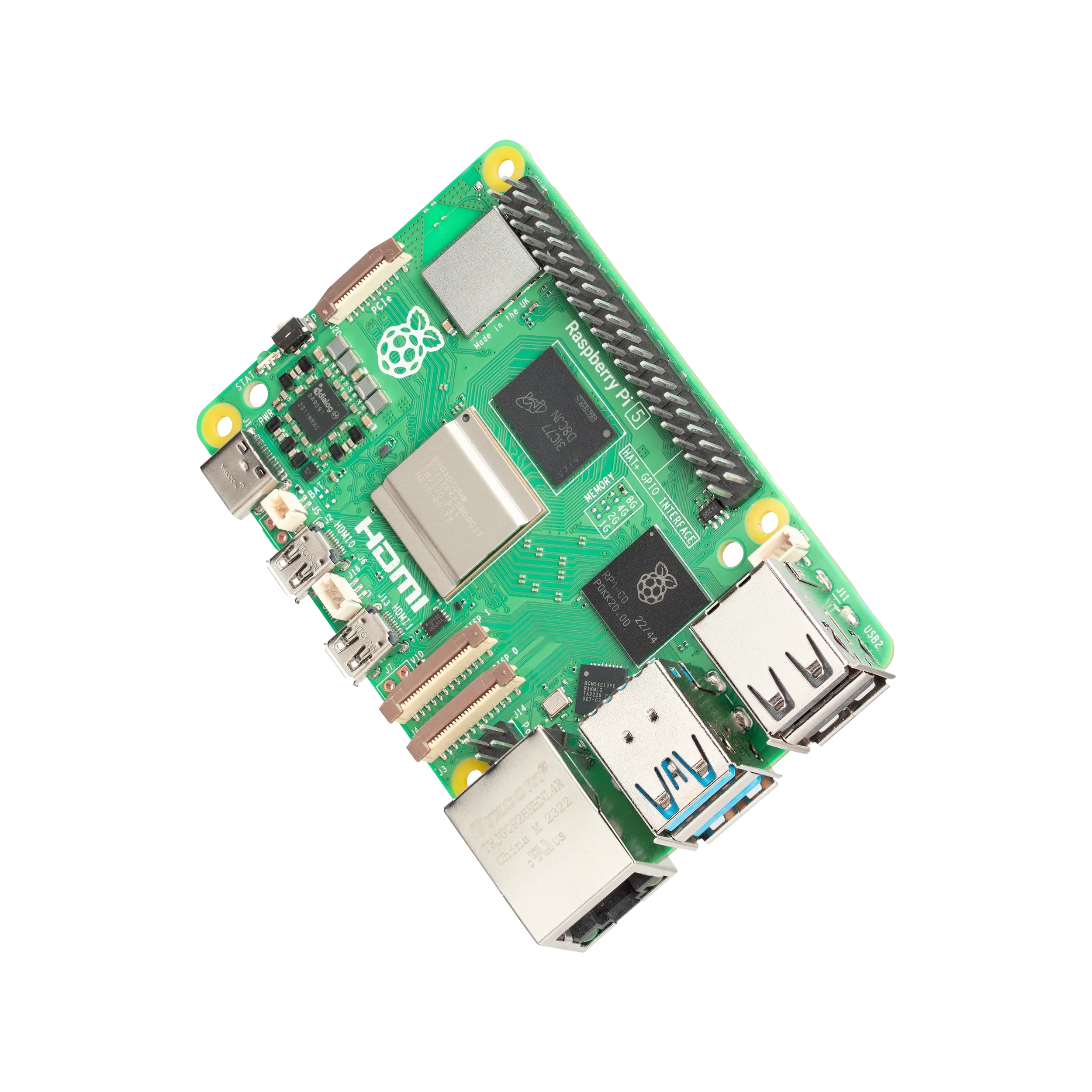 Raspberry Pi 5 Model with 4 GB RAM