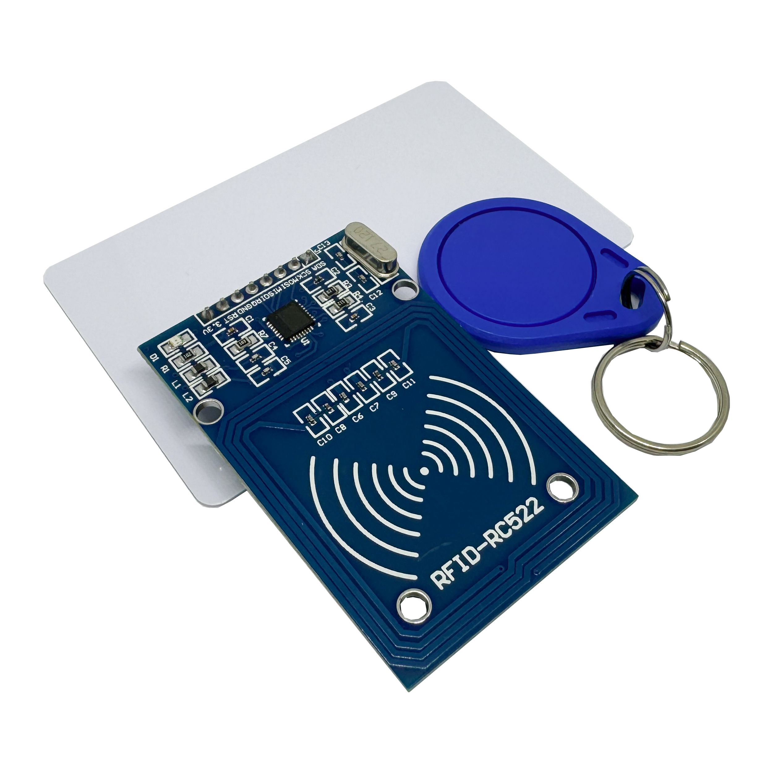 RFID Reader/Writer RC522 SPI S50 with RFID Card and Tag